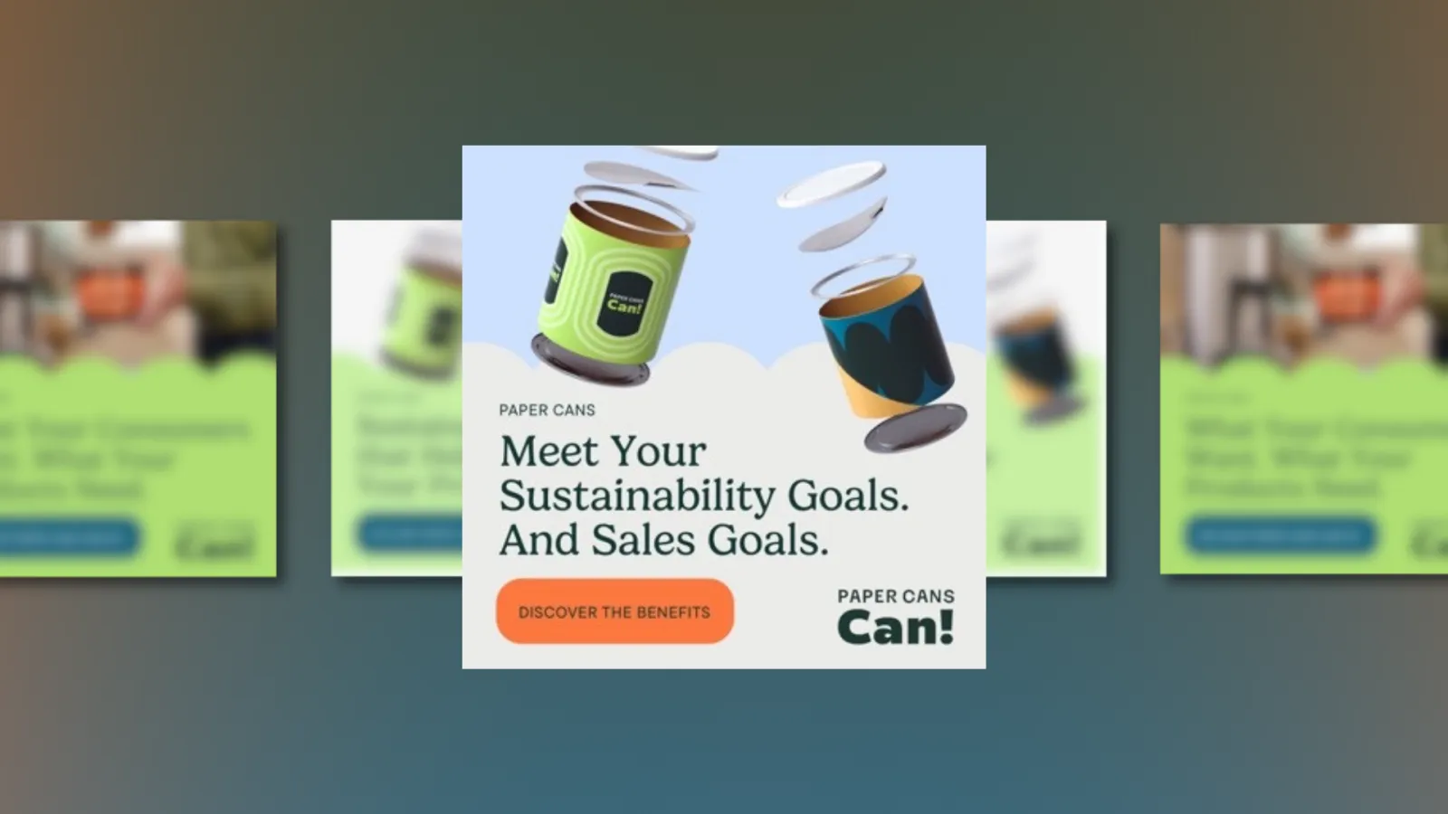 Paper Cans Can Website Promotion