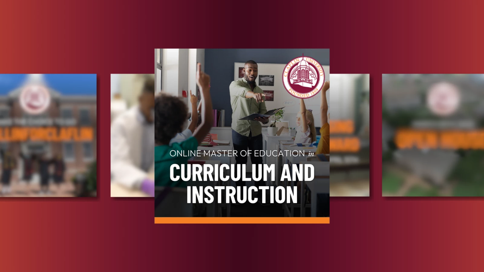 All In for Claflin Instagram Ad 