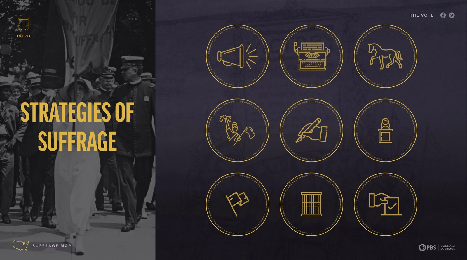 She Resisted: Strategies of Suffrage